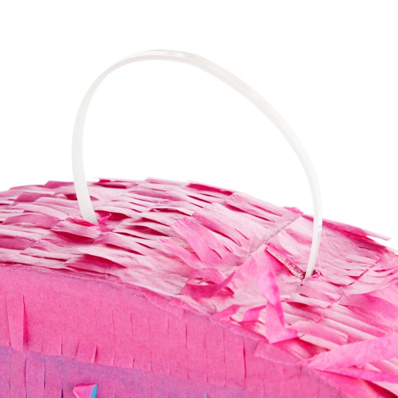 BLUE PANDA 8 Pinata - Small Multicolor, 11.4 x 16.5 x 3 In - Neon Rainbow Pinata in Shape of 8 for Girls Birthday Party - Image 5